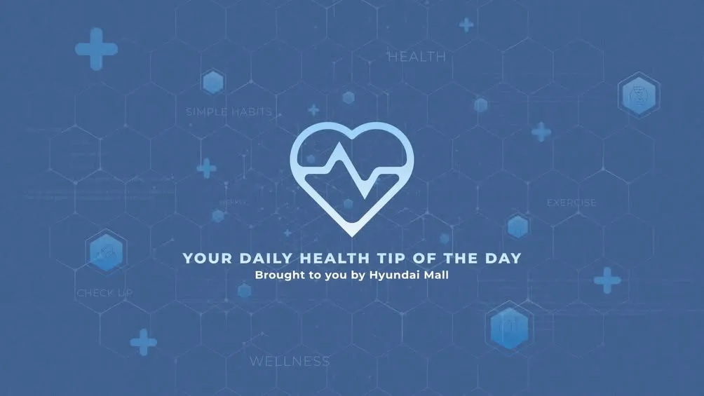 Your Health Tip for Today | 3 September 2026