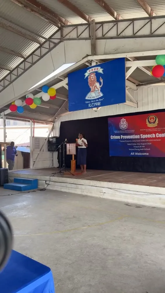Crime Prevention Speech Contest video poster